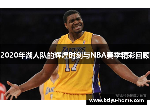 2020年湖人队的辉煌时刻与NBA赛季精彩回顾
